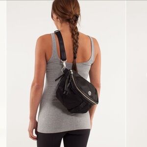 lululemon athletica Black Good Fortune Bag